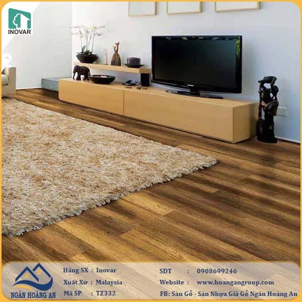 Sàn Gỗ Công Nghiệp Inovar TZ332 12mm